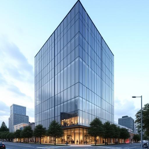 Commercial office block completed in Brisbane